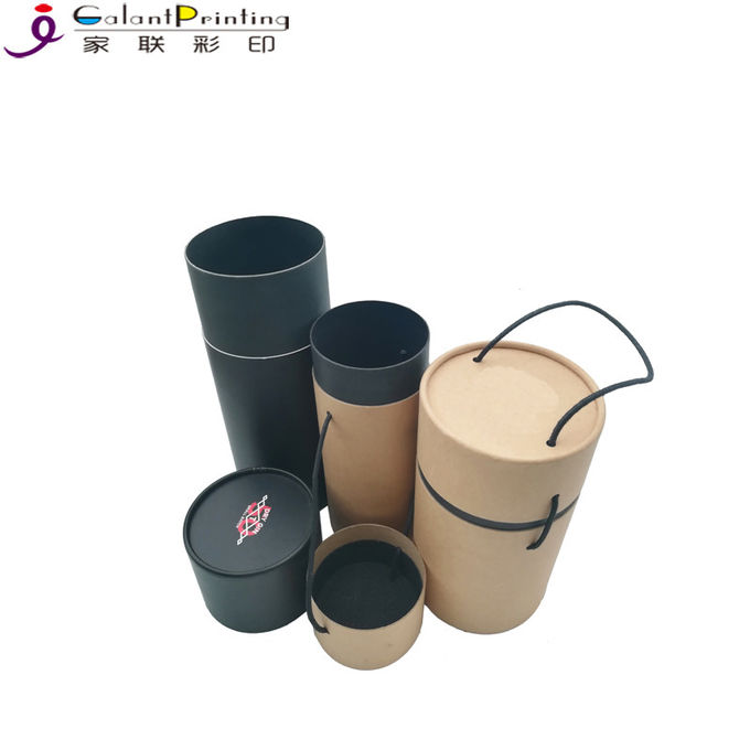 Трубка Эко цилиндра дружелюбная упаковывая печатание полного цвета для кружки кофе