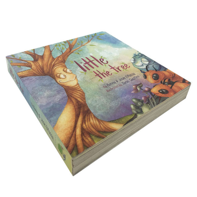 Книжное производство доски лоснистого картона полного цвета изготовленное на заказ для детей уча