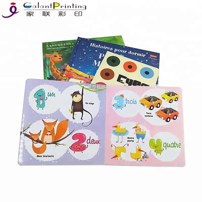 Книги доски по требованию книжного производства печати ОЭМ небольшие для малышей