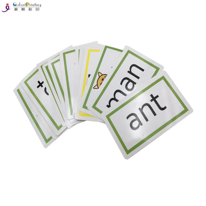 Лоснистая форма таможни игральных карт малыша обслуживаний печатания карты отделкой