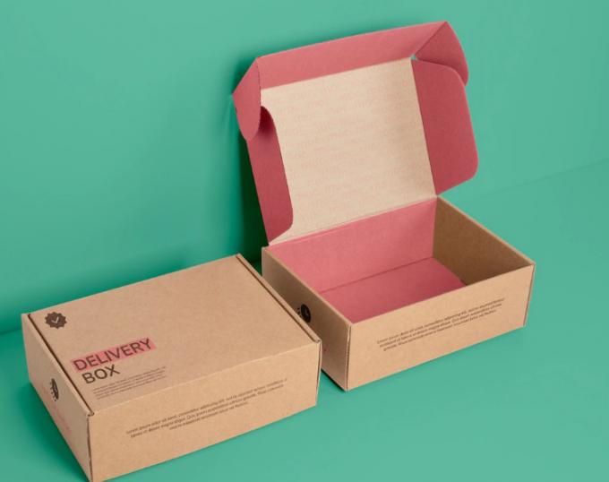 CMYK Печать Kraft Paper Картонная упаковка Картонная коробка 9