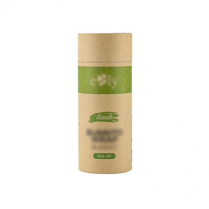 CMYK Pantone Color Printing Round Cylinder Packaging Box with Hard Kraft Paper Core (Комплектование в форме круглых цилиндров с твердым картонным ядром) 1