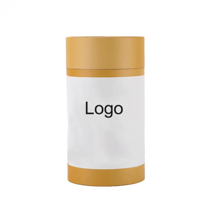CMYK Pantone Color Printing Round Cylinder Packaging Box with Hard Kraft Paper Core (Комплектование в форме круглых цилиндров с твердым картонным ядром) 5