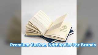 Custom Premium Hardcover Notebooks for Your Brand